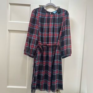 Draper James Beau Georgia Plaid Shift Dress